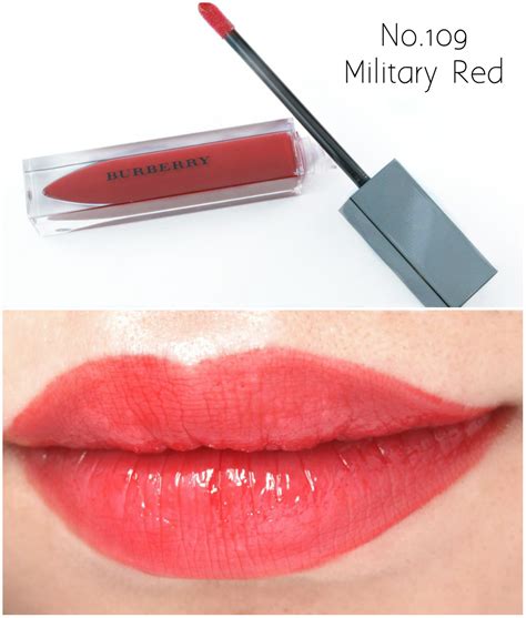 burberry first kiss glossy lip balm|burberry military red lipstick.